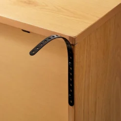 Wood & Cane Transitional Media Console - Hearth & Hand™ With Magnolia -Modern Living Sales GUEST 67aeb3ea 0796 4ecb a581 37d80ec808dc