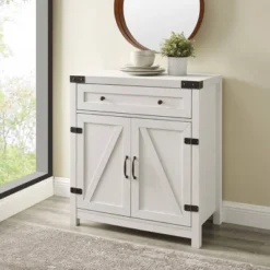 Clarabelle Rustic Farmhouse Barn Door Accent Cabinet - Saracina Home -Modern Living Sales GUEST 6c103768 a54e 40a3 9506 75e3ec77e2f5
