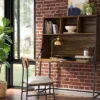 Loring Wood Secretary Desk With Hutch And Charging Station Walnut - Threshold™ -Modern Living Sales GUEST 6cbe3a76 a31f 4dd9 8ac6 f222aabab442