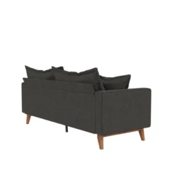 Maryan Pillowback Wood Stretcher Sofa Gray Linen - Room & Joy -Modern Living Sales GUEST 6e4340a9 89e0 4a3d 8dcd 5ab000c042cf
