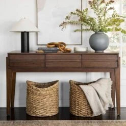 Herriman Wooden Console Table With Drawers - Threshold™ Designed With Studio McGee 21 Herriman Wooden Console Table With Drawers - Threshold™ Designed With Studio McGee -Modern Living Sales GUEST 7491f2e7 b080 4efd 9593 1885baa15e4a