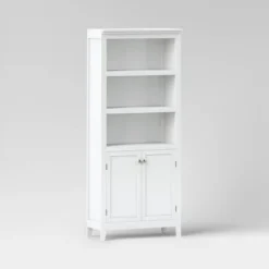 72" Carson 5 Shelf Bookcase With Doors - Threshold™ -Modern Living Sales GUEST 7d13a320 a881 4623 87ab 176b8890729a