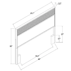 Wood & Cane Transitional Headboard - Hearth & Hand™ With Magnolia -Modern Living Sales GUEST 80627b94 92e4 48a9 a766 37f507ba73be