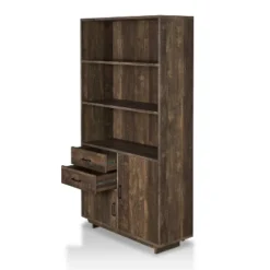 69.8" Tappan Bookcase With Cabinet Reclaimed Oak - HOMES: Inside + Out -Modern Living Sales GUEST 864a616a ddd2 49d9 b2b9 c42fba9c9ec9