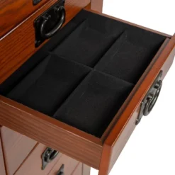 Delia Jewelry Armoire Brown - Powell Company -Modern Living Sales GUEST 88b68d0f 312e 4598 a607 6476851eeb3c