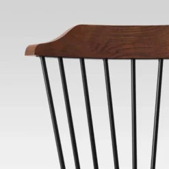 Delway Curved Back Mixed Material Counter Height Barstool Walnut - Threshold™ -Modern Living Sales GUEST 8c09173e d099 4df1 a94e ab93418d7e97