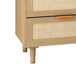 43.31" 6-Drawer Rattan Dresser For Living Room And Bedroom - ModernLuxe -Modern Living Sales GUEST 8c3dc10d 8e1a 467c 9771 770871223316
