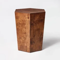 Ogden Burled Wood Accent Table - Threshold™ Designed With Studio McGee -Modern Living Sales GUEST 8fa15145 93ae 43f4 9af7 b064f9a32d65