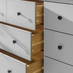 Stiva Classic Mid-Century Modern Horizontal 6 Drawer Dresser - Saracina Home 34 Stiva Classic Mid-Century Modern Horizontal 6 Drawer Dresser - Saracina Home -Modern Living Sales GUEST 91898bd5 b026 4577 881c aaf75dec2792