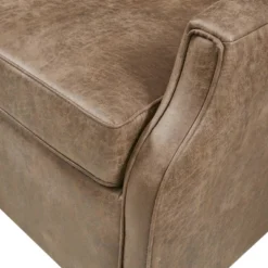 Glaser Faux Leather Swivel Chair Brown - Madison Park 15 Glaser Faux Leather Swivel Chair Brown - Madison Park -Modern Living Sales GUEST 92c1f2c5 cf89 4793 80ef f7b93b389957