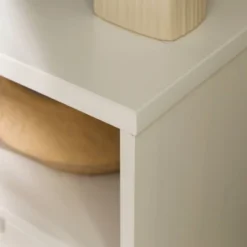 Cara Mid-Century Modern 3 Drawer Corner TV Stand For TVs Up To 58" - Saracina Home -Modern Living Sales GUEST 93d82664 945e 4f11 bfce e3f4fb0093c8