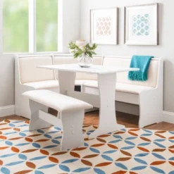 Penrose Storage Nook Dining Set - Linon -Modern Living Sales GUEST 94d6d897 8045 4d6f b6f8 917facd3a5b5