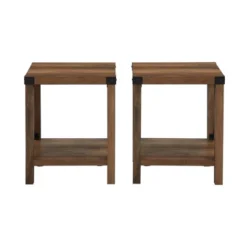 Set Of 2 Sophie Rustic Farmhouse X Frame Side Tables - Saracina Home 22 Set Of 2 Sophie Rustic Farmhouse X Frame Side Tables - Saracina Home -Modern Living Sales GUEST 97d1aae4 b5cf 4310 ae80 df5ce5fb7d85