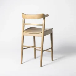 Kaysville Curved Back Wood Counter Height Barstool - Threshold™ Designed With Studio McGee -Modern Living Sales GUEST 9bddbba3 9344 41ab 8097 7e1ffedc2dad