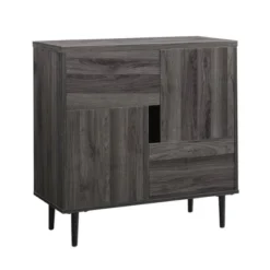 Modern Accent Cabinet With Color Pop Interior - Saracina Home -Modern Living Sales GUEST 9cf1d42d 1356 4567 8eea 2b7fd1a4324b