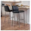30" Vasos Bonded Leather Barstool Set 2ct - Christopher Knight Home -Modern Living Sales GUEST 9e55240e 0bbf 43b6 b4d1 9e7dea3c658b