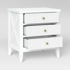 Wrentham Beadboard Farmhouse 3 Drawer Nightstand White - Threshold™ 9 Wrentham Beadboard Farmhouse 3 Drawer Nightstand White - Threshold™ -Modern Living Sales GUEST 9ed7fc48 a90d 4ecd 8fe5 c020545e0a69