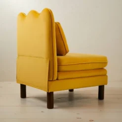 Bencia Slipper Chair Mustard - Opalhouse™ Designed With Jungalow™ -Modern Living Sales GUEST a0cf3891 5fcb 4e49 b2aa 64b42fb9e215
