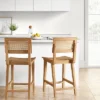 Tormod Backed Cane Counter Height Barstool - Threshold™ -Modern Living Sales GUEST a108e5cf 220e 4ac8 b423 9f4e8500185a
