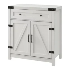 Clarabelle Rustic Farmhouse Barn Door Accent Cabinet - Saracina Home -Modern Living Sales GUEST a1139512 2573 4c30 9eb1 fddd79f160e2