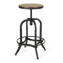 2pc Farmdale Industrial Firwood Adjustable Height Swivel Counter Height Barstools Antique Natural/Pewter - Christopher Knight Home 13 2pc Farmdale Industrial Firwood Adjustable Height Swivel Counter Height Barstools Antique Natural/Pewter - Christopher Knight Home -Modern Living Sales GUEST a3ad2250 e107 46f8 b155 fb14e222957c