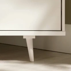 Cara Mid-Century Modern 3 Drawer Corner TV Stand For TVs Up To 58" - Saracina Home -Modern Living Sales GUEST ae600623 1153 4780 9465 fba821d2cb46