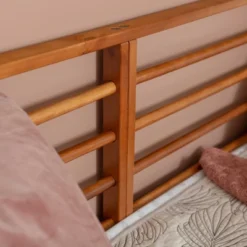 Mid Century Modern Solid Wood Spindle Daybed - Saracina Home -Modern Living Sales GUEST af1c9108 875a 4c52 90d1 f1c92de79242