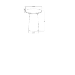 Round Wood Pedestal Accent Side Table - Hearth & Hand™ With Magnolia -Modern Living Sales GUEST b05a0561 ea08 4ba3 ba1f ecf3a82aed37