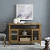 Rustic Transitional Double Door Highboy Buffet - Saracina Home -Modern Living Sales GUEST b284a094 1177 4be0 8d4e 6483f28a83af