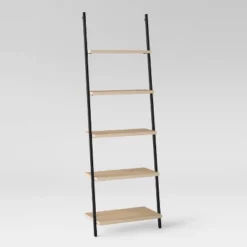 72" Loring 5 Shelf Leaning Bookshelf - Threshold™ -Modern Living Sales GUEST b2f506da fcdc 4735 b10b d49aa58dbbd8