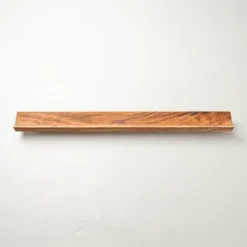 Wood Mantel Shelf Brown - Hearth & Hand™ With Magnolia -Modern Living Sales GUEST b375103b 0a5f 44e3 806d d3f04b451e10