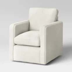 Pinetops Swivel Base Accent Chair - Threshold™ -Modern Living Sales GUEST b392732e 7c0c 4643 af22 2eaa87349fff