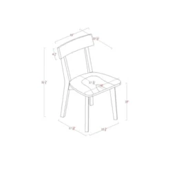 Set Of 2 Bombelli Modern Dining Chair Black - Threshold™ -Modern Living Sales GUEST b4d023ff 4934 4313 b7a2 f6a4907943a5