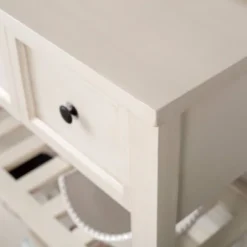 48" Farmhouse Solid Wood 2 Drawer Buffet White - Saracina Home -Modern Living Sales GUEST b5853194 2753 4ee0 a18a 2cc770d50078