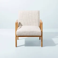 Upholstered Wood Framed Accent Arm Chair - Hearth & Hand™ With Magnolia -Modern Living Sales GUEST b5a972b4 002f 4814 8919 c0ae4525069d