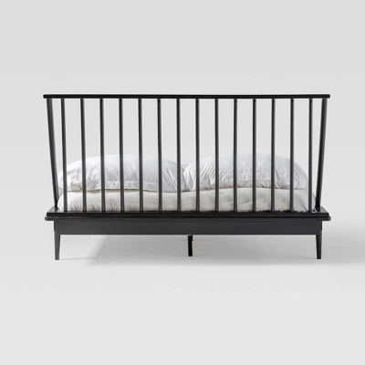 Boho Solid Wood Spindle Platform Bed - Saracina Home 17 Boho Solid Wood Spindle Platform Bed - Saracina Home - Image 15