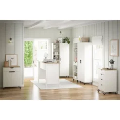 36" Vario 2 Door Wide Storage Cabinet White - Room & Joy -Modern Living Sales GUEST ba09a549 5d33 48f0 a8fc 0a2dd08fb8d3