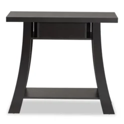 Herman Wood 1 Drawer Console Table - Baxton Studio -Modern Living Sales GUEST bbe42a46 0541 4753 b8d3 8ff12351baa6