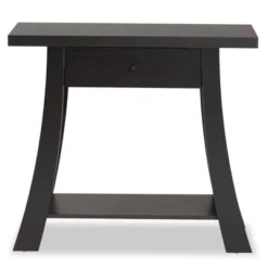 Herman Wood 1 Drawer Console Table - Baxton Studio -Modern Living Sales GUEST bcdf1173 f90f 4494 b04b 3ca824bc5755