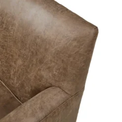 Glaser Faux Leather Swivel Chair Brown - Madison Park 14 Glaser Faux Leather Swivel Chair Brown - Madison Park -Modern Living Sales GUEST bd25c15c bbf4 4d40 8c9e 736ca98651c8