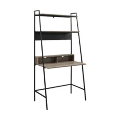36" Writing Desk With Open Storage Ladder Bookshelf - Saracina Home -Modern Living Sales GUEST bd36f8ab f92f 4b90 ac3e f1111e96fc3a