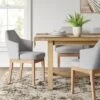 Kinston Curved Back Upholstered Dining Chair - Threshold™ -Modern Living Sales GUEST bd7fba13 cfcd 44b9 96e3 a4514fa71451