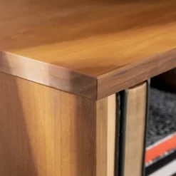 Cara Mid-Century Modern 3 Drawer TV Stand For TVs Up To 65" - Saracina Home -Modern Living Sales GUEST c0771c8f 1199 4b9d aa3f 8f005f897cbe