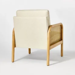 Cane Accent Chair Cream - Threshold™ Designed With Studio McGee -Modern Living Sales GUEST c3b7aa99 ef8b 4f9c b559 bc3c05b28bb3
