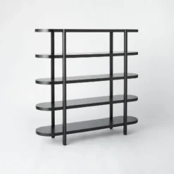 57" Portola Hills 5 Shelf Horizontal Bookcase - Threshold™ Designed With Studio McGee -Modern Living Sales GUEST c3e902ad 7687 483a a885 6a70b1341eb1