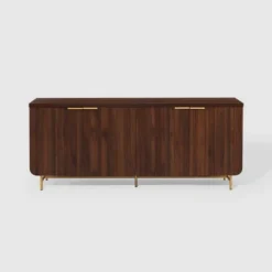 Modern 4 Door Reeded Sideboard - Saracina Home -Modern Living Sales GUEST c71759f0 752b 487b aece 3a8c2c789a56