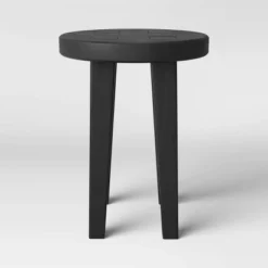 Woodland Carved Wood Accent Table - Black - Threshold™ -Modern Living Sales GUEST c81a09d3 1741 4f8f 8822 8ba23599b9d6