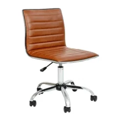 Emma And Oliver Low Back Designer Armless Ribbed Swivel Task Office Chair 39 Emma And Oliver Low Back Designer Armless Ribbed Swivel Task Office Chair -Modern Living Sales GUEST c95919a7 6736 4923 9f6b 28502bad4e52