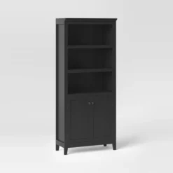 72" Carson 5 Shelf Bookcase With Doors - Threshold™ -Modern Living Sales GUEST c99ab1ed 236d 46d0 bdd4 3e4025da50bb