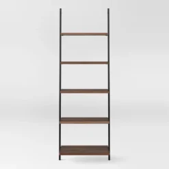 72" Loring 5 Shelf Leaning Bookshelf - Threshold™ -Modern Living Sales GUEST ca4a252c 9447 4c0f 8281 32c20ac3b8d2
